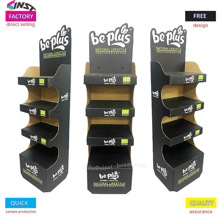 Faça o shampoo brilhar no expositor de papelão ondulado do Shampoo