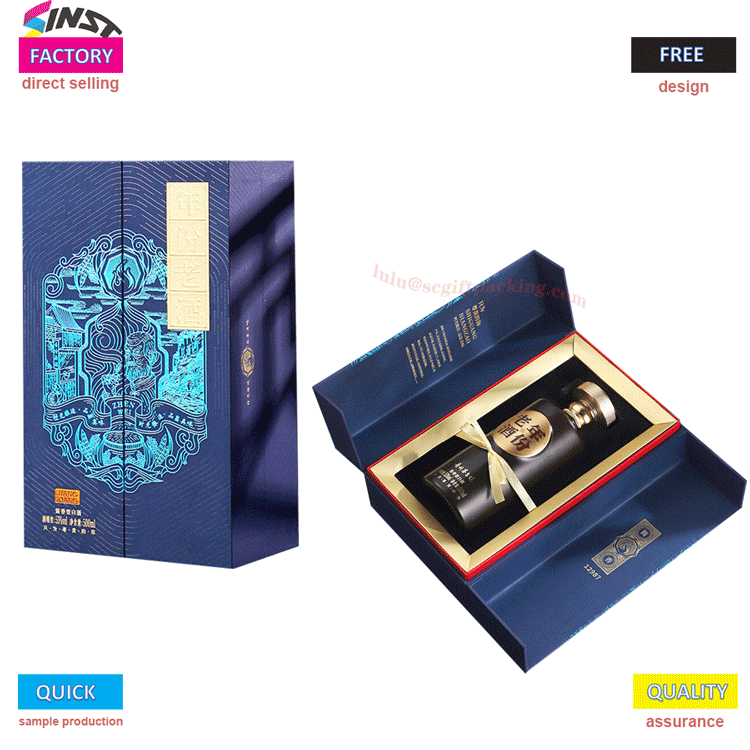 Escolhendo vinho para presentes de Natal? Emparelhado com caixas de presente de vinho requintadas para um produto mais sofisticado