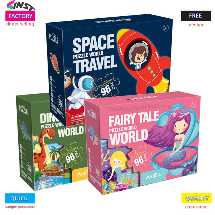 Por que pais e filhos correm para abrir esta caixa de presente com quebra-cabeça?