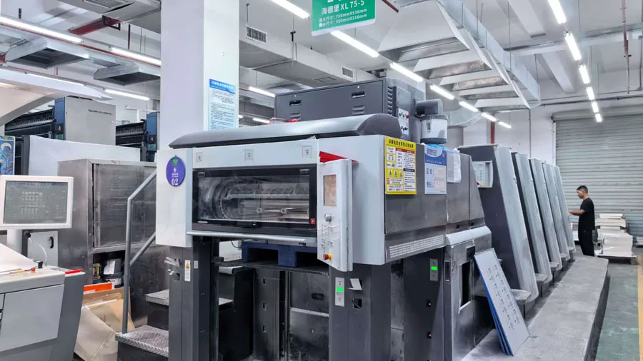 Que pontos problemáticos a linha de produção totalmente automatizada da Heidelberg+ pode resolver para personalização de embalagens?