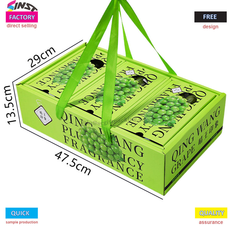 Fruta Universal Handheld Box para uvas