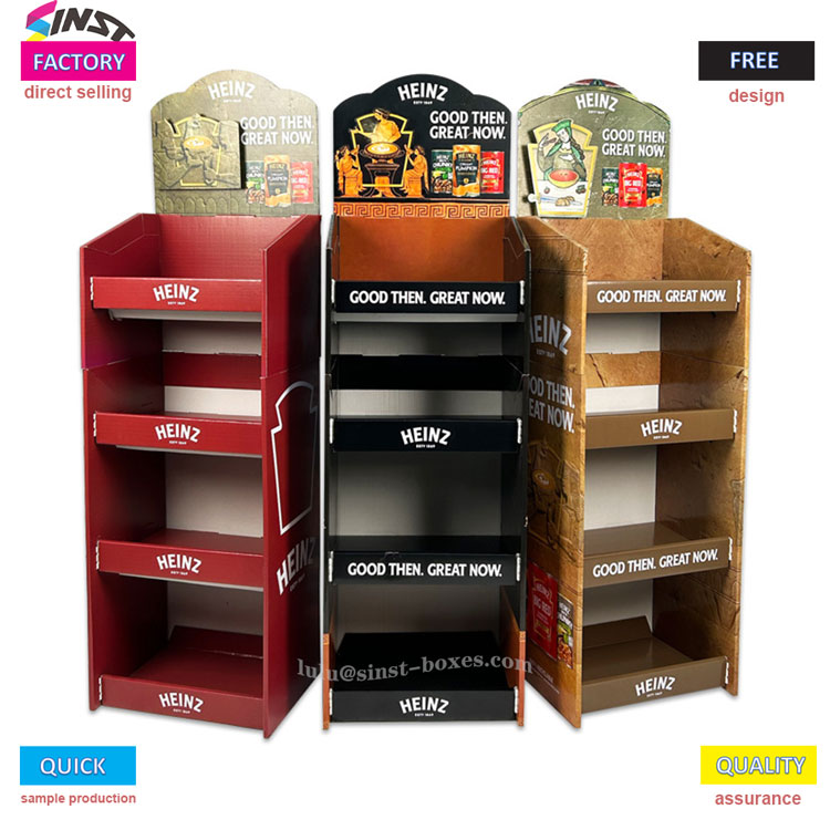 Expositor de molho de tomate