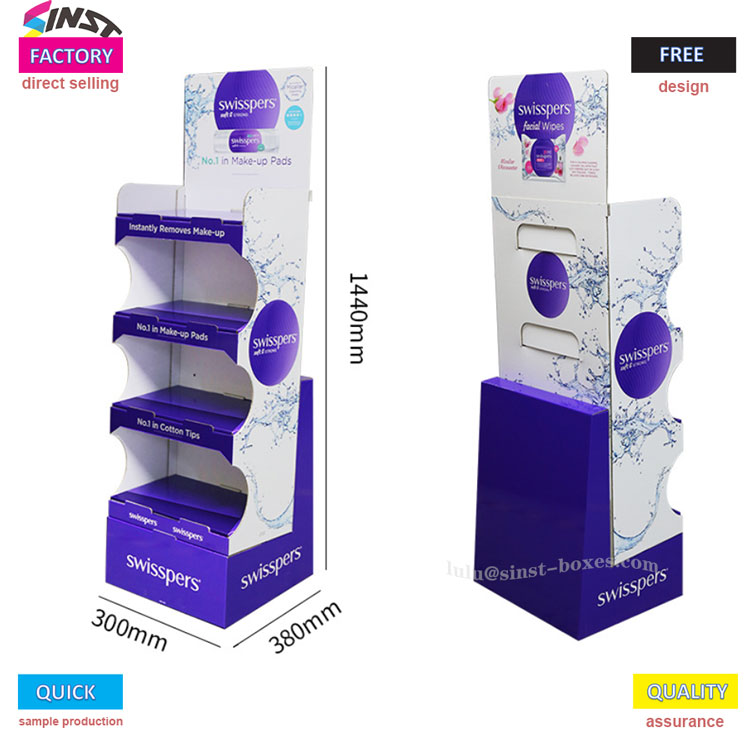 Expositor de lenços umedecidos